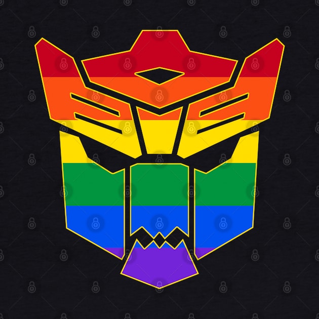 DINOBOTS RAINBOW by ROBZILLA